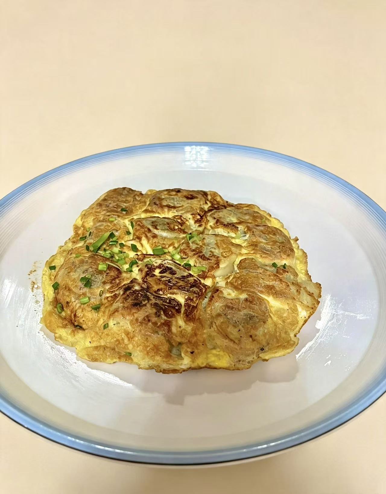 蛋煎馄饨